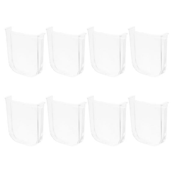 YOSADIER 8Pcs Pressure Cooker Water Collection Cups Plastic Anti Spill Design Transparent Easy Maintenance