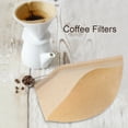 thumbnail image 2 of Herwey 40Pcs Unbleached Natural Cone-Shape Drip Coffee Cup Filter Papers      ,Filter Papers, Coffee Filter Paper, 2 of 8
