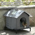 thumbnail image 2 of Pet Cat Bed with Insulation - Waterproof Oxford Cloth, Raised Base, Windproof and Rainproof, for Indoor Outdoor Use, Multiple Sizes, 2 of 8