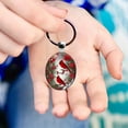 thumbnail image 6 of SIEYIO Redness Bird Pendant Necklace Earring Rings Keyring Clavicle Chain Vintage Jewelry, 6 of 21