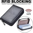 thumbnail image 5 of Leather Credit Card Holder With 26 Card Slots, 5 of 5
