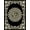 Black Gold Cream, Pattern 1, variant on ODIKA 8'x10' Washable Area Rug Non-Shedding, Easy Care, Floral Boho Medallion Design With Vintage Vine Accents Snake Flowing Dynamic for King Size Bedroom Under Bed, Master Suite
