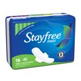thumbnail image 3 of Stayfree Maxi Pads With Wings, Super Absorbency, Long Length, 16 ct, 3 of 4