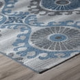 thumbnail image 4 of Addison Freeport IndoorOutdoor Boho Medallion Blue Area Rug 33X51, 4 of 8