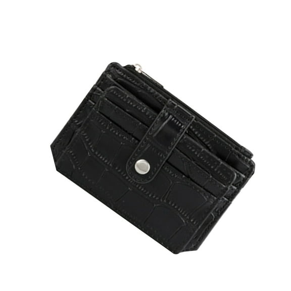 SILENRADAWN 1Pack Clutch Purses for Pu Leather Snap Fastener for Travel and Outings