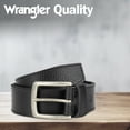 thumbnail image 7 of Wrangler Men's Pebble Leather Belt, 38mm Casual Waist Belt for Jeans, Gift for Men, 7 of 7