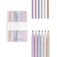 thumbnail image 1 of Rotuladores de doble punta Sincero 6 piezas colores pastel secado rápido, 1 of 9