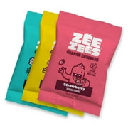 Zee Zees Variety Pack JMS2Grahamz, Birthday Cake, Strawberry, Original, 1 oz, 24 pack, Nut Free, Whole Grain, Vegan, School Safe, On-The-Go
