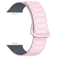 thumbnail image 2 of Correa Deportiva Bicolor Con Magnética para Huawei Watch Fit 3 (Claro) Rosa, 2 of 3