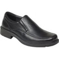 thumbnail image 4 of Deer Stags Men's Brooklyn Leather Dress Comfort Loafer - Black - 11 Wide, 4 of 7