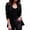 Black, variant on Kilaqueen Open Front Womens Plus Size Blazer, Long Sleeve Blazers for Women Business Casual Lapel Suit Jackets Solid Color Work Office Lightweight Cardigan