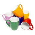 thumbnail image 4 of Lexi Home Ceramic Color 12 Oz. Mug set With Metal Tree Stand Rack - Multi Colors, 4 of 6
