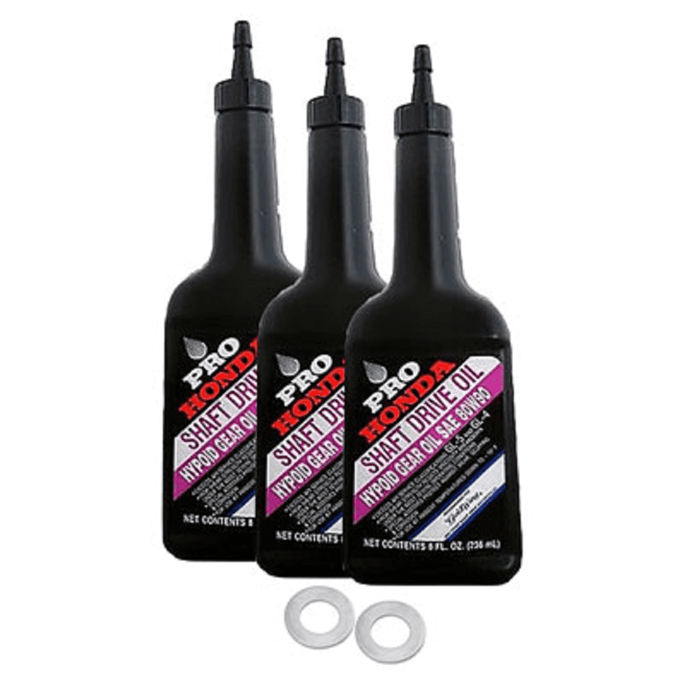 Drivetrain Oil Change Kit with Pro Honda Oil Compatible With Honda