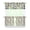 White-177, variant on Minimalist Botanical Cactus Kitchen Curtains Set, Cute Kawaii Cactus and Succulents Rod Pocket Tier and Valance, Desert Cactus Art Style, Light Filtering Panels