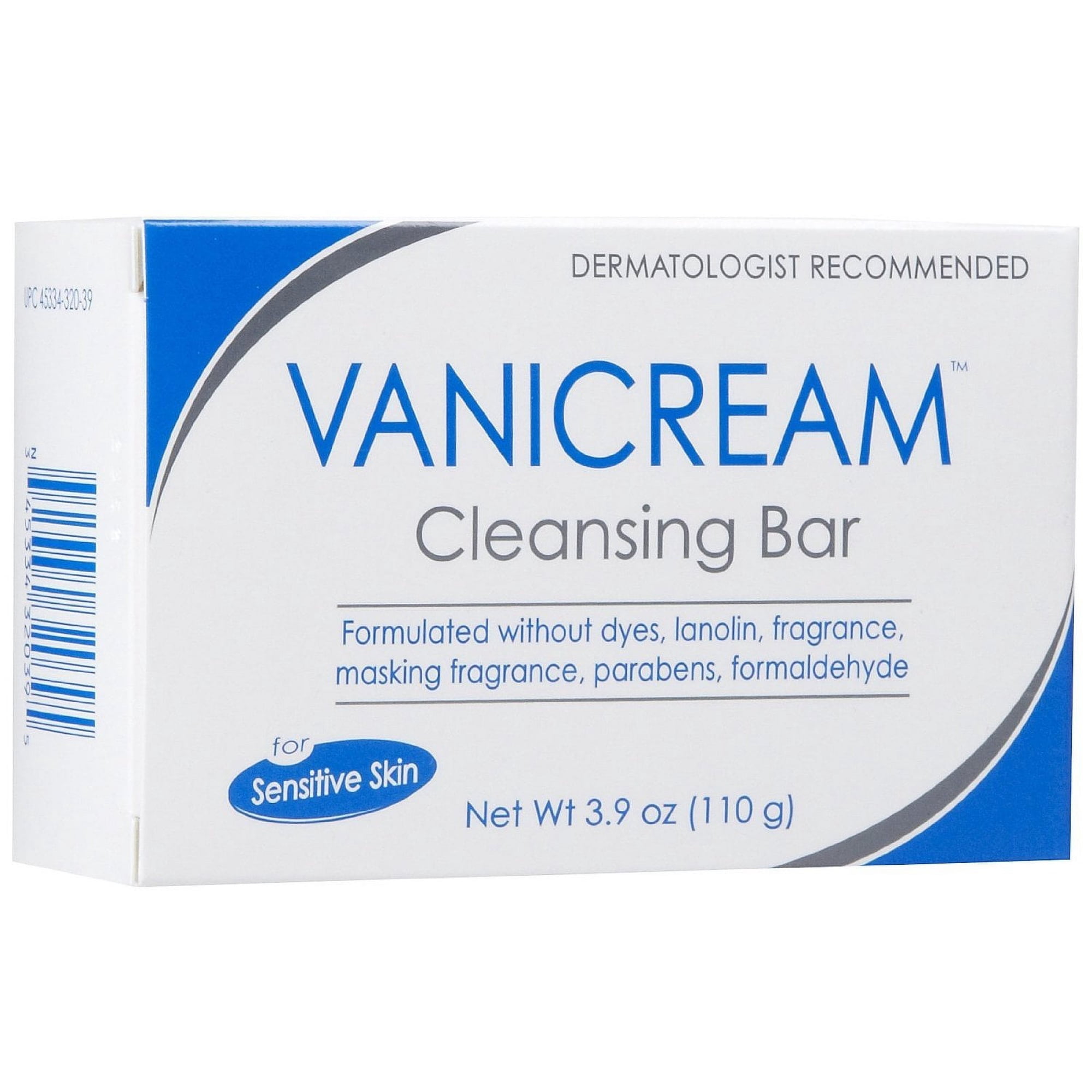 Vanicream Soap, Bar 3.9 oz. Individually Wrapped Unscented, 45334032039 - EACH