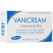Vanicream Soap, Bar 3.9 oz. Individually Wrapped Unscented, 45334032039 - EACH