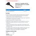 thumbnail image 2 of Ignition Coil - Compatible with 2021 - 2023 Hyundai Santa Fe 2.5L 4-Cylinder 2022, 2 of 2