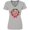 Athletic Heather, variant on Inktastic Merry Christmas Wreath with Red Bow and Ornaments Women's V-Neck T-Shirt