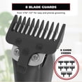 thumbnail image 6 of Wahl Edge Pro Corded Trimmer, Ultra-Close T-Blade, Bump-Free Men's Hair Cutting Kit,  9686-300, 6 of 9