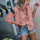 thumbnail image 3 of Gibobby Tirantes Para&nbsp;Camisa Blusa de mujer Tops Camiseta sexy sólida（Rosa， XXXXL), 3 of 5