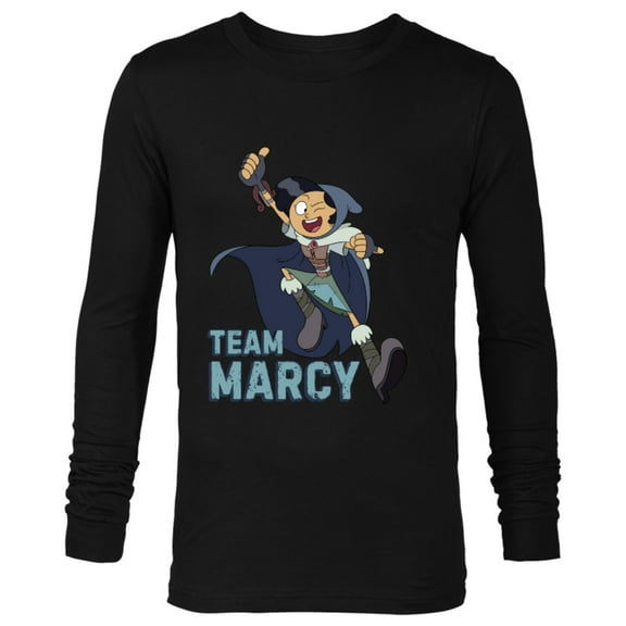 Disney Channel Amphibia Team Marcy - Long Sleeve T-Shirt for Men – Customized-Black