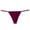 Wine, variant on TEVEQ Mens Underwear Seamless No Show Low Waist Mens Briefs Mens Underpants Waist Back Underwear G-String Low Briefs Wine M