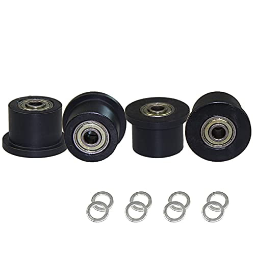 1100 1400 Total Gym Replacement Set of 4 Wheels/Rollers for Models 1000 1500 