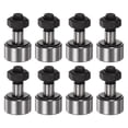 thumbnail image 1 of Unique Bargains 8pcs CF8 Cam Follower KR19 Needle Roller Bearing M8x1.25mm 19mm Roller Dia Miniature Track Roller Bearings, 1 of 6