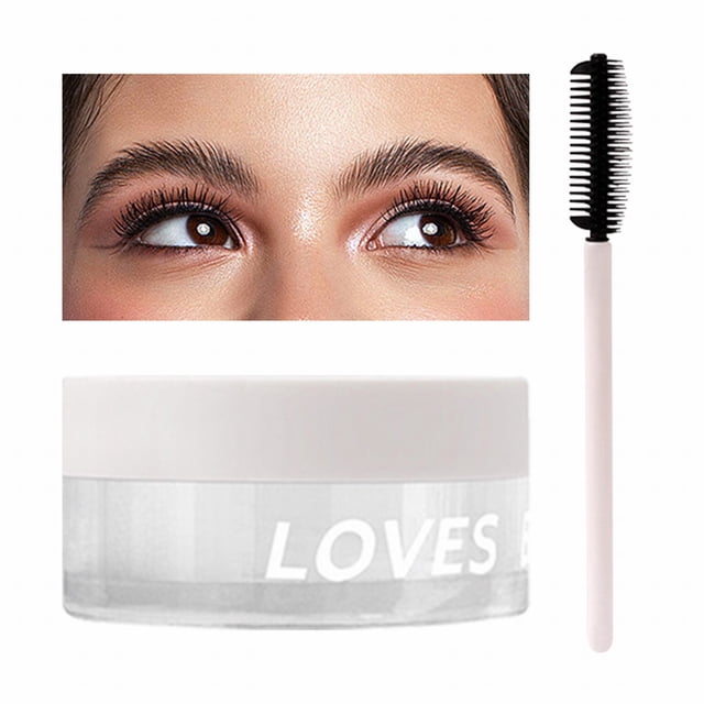 Waterproof Quick Drying Natural Wild Eyebrow Wax,Clear Eyebrow Pencil