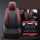 thumbnail image 3 of Fundas de asiento de coche universales de lujo de cuero PU de alta calidad para Ford Fiesta, Ford Focus mk3, Jaguar XE, Kia Stonic, fundas de asiento interiores, 3 of 5