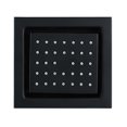 thumbnail image 1 of Juego de ducha con rociador lateral, cabezal de ducha de latón negro, accesorios para grifos de Spa, ducha montada en la pared, rociador lateral ajustable, 120x130mm, 1 ud., 1 of 4