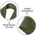 thumbnail image 2 of GOOHOCHY Delantal De Lona Impermeable Con Diseño Cruzado En La Espalda Y Bolsillos Para Huerto Y Pintura Ajustable Para Hombres Y Mujeres Verde, 2 of 8
