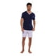 thumbnail image 1 of Pijama Para Hombre Alfani Urban, Conjunto Playera Y Bermuda, 1 of 7