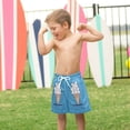 thumbnail image 4 of FORMRS Boys Swim Trunks Quick Dry Mesh Liner Boardshorts Sizes XS-XL, Ice Cream Cat, 4 of 7