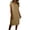 Khaki Dresses, variant on Cotton Linen Midi Dress for Women V-Neck Sort Sleeve Casual Loose Fit Shirt Dresses Summer Everyday Dress Blue S