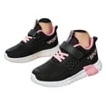 thumbnail image 3 of NIEWTR Toddler Shoes Boys School Sports Shoe Lightweight Running Tennis Sneakers Slip on Walking Kids Shoes Grey Little Kid, 3 of 7