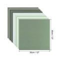 thumbnail image 2 of Uxcell Papel para Scrapbook de 1.81x11.81 pulgadas, 24 Hojas de Papel de Manualidades de Estilo Bosque a Doble Cara, Verde Gradiente, 2 of 7