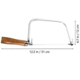 thumbnail image 3 of 1pc Stainless Steel Soap Cutter Diy Soap Slicer Portable Soap Cutting Tool, 3 of 3