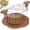 Brown, variant on Chicken Shredder Tool Twist Large Chicken Breast Shredder with Brush&Fork, Visible Meat Shredder Machine, Strong Anti-Slip Strip, Ergonomic Handle, BPA Free, Suitable for Pork Beef Chicken