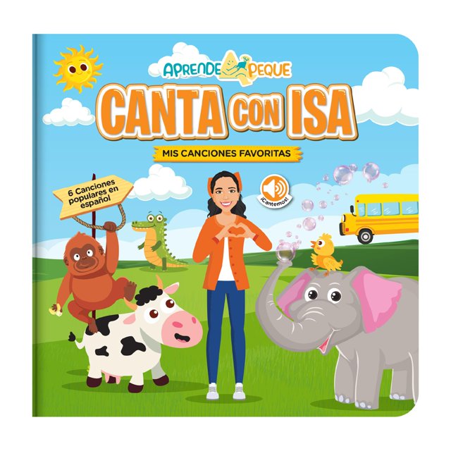 Libro interactivo de música en español Aprende Peque para niños pequeños