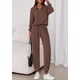 thumbnail image 4 of Conjunto Deportivo PRETTYGARDEN para Mujer 2 Piezas Lounge Café XL, 4 of 8