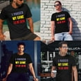 thumbnail image 3 of Greenyef Graphics I Paused My Game to Be Here Video Gamer Gift for Men Teenagers Gaming Funny Graphic T-Shirt Style-32 (Black, Large), 3 of 6