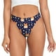 thumbnail image 1 of Balery Corgi Lying With Moons And Stars Tangas de Algodón para Mujer con Estampado – Ropa Interior Sexy, Transpirable, G-string-4X-Large, 1 of 6