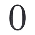 thumbnail image 2 of BalsaCircle 4" Black Solid Letter Number Self-Adhesive Rhinestones Gems Sticker, 2 of 7