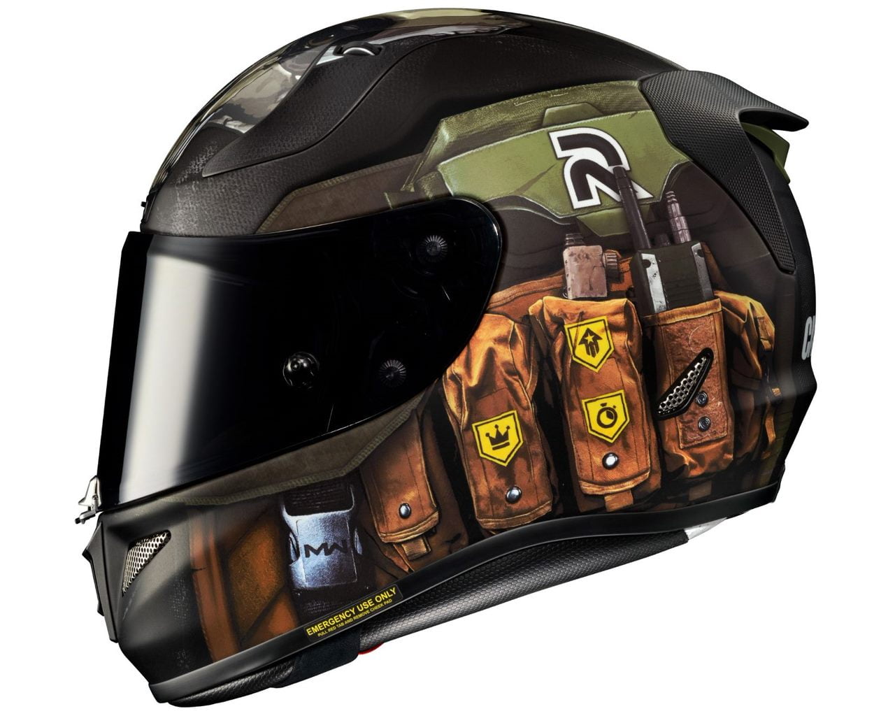 【人気No.1】 Duty of Call PRO 11 RPHA HJC Street Limited MC-34SF Helmet セキュリティ・セーフティ