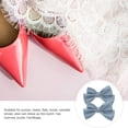 thumbnail image 4 of Miangastore 2Pcs Bow Shoe Clips Removable Shoe Buckles Shoe Charms Shoes Accessories, 4 of 8