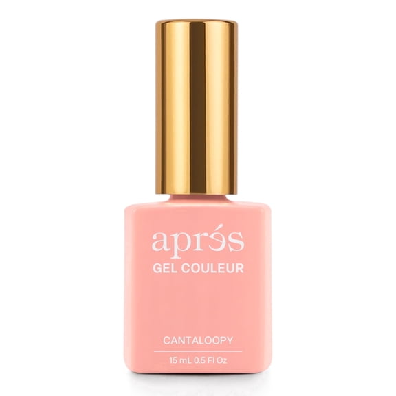 APRÉS Gel Couleur Gel Nail Polish, HEMA & TPO-Free, Cantaloopy 261, 15ml