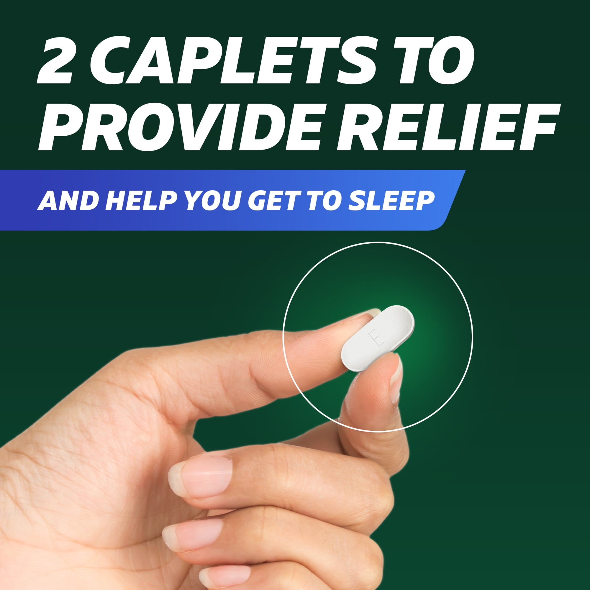 Excedrin Pm Headache Medicine and Sleep Aid Acetaminophen Aspirin Caplets, 100 Count