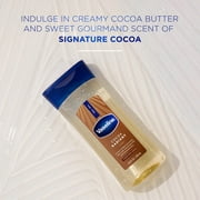 Vaseline Intensive Care Cocoa Radiant Body Gel Oil for Glowing Skin Made with 100% Pure Cocoa Butter + Replenishing Oils, 6.8 fl oz
