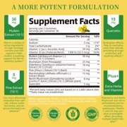 (2 Pack)Mullein Gummies for Lungs – Mullein Supplement with Quercetin, Elderberry for Respiratory & Immune Support, Lung Breathing & Detox, 60 Pineapple Gummies